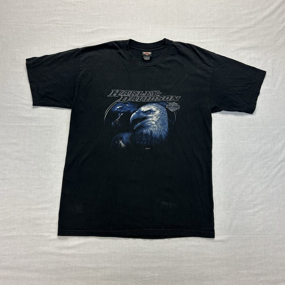 VTG Harley Davidson T-Shirt Men's XL Black House Of Harley Milwaukee Wisconsin